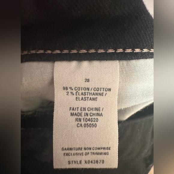 Jacob connextion Black size 28 jeans. Great condition. Boot leg cut. - Picture 3 of 4